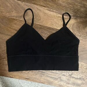 TNA Aritizia Black Longline Bra